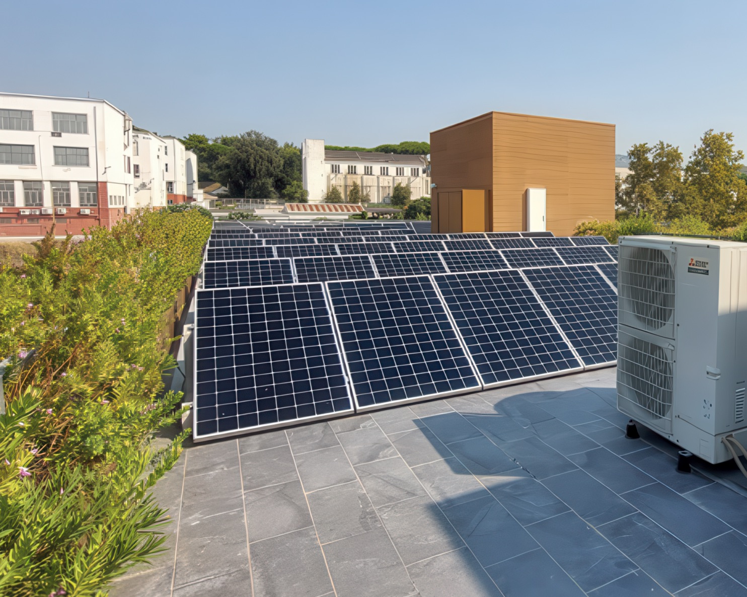 NHP photovoltaic plant at Petrone Group, Bagnoli