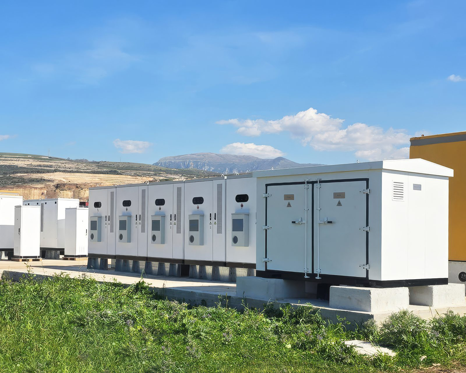 Battery energy storage system (BESS) installed by NHP