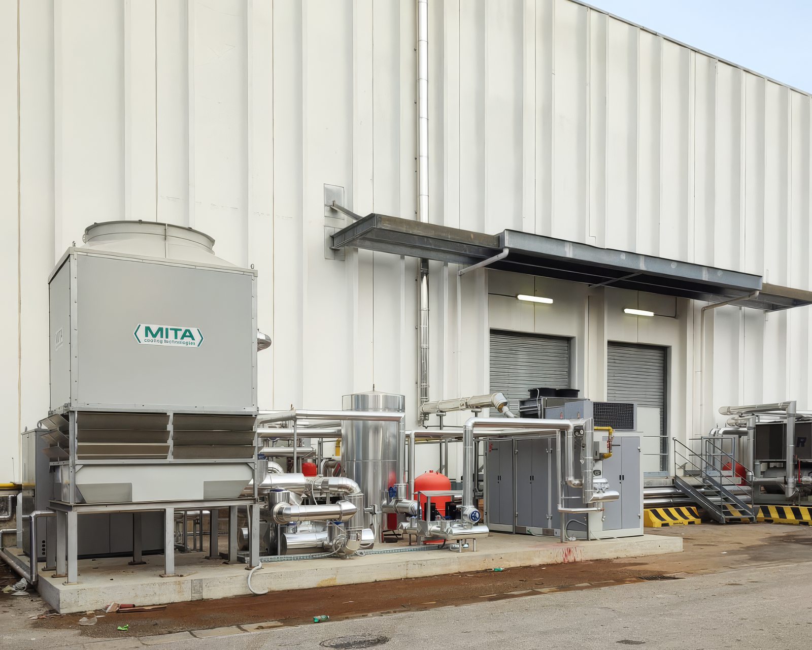 NHP trigeneration plant at Farvima, pharmaceutical logistics, Nola